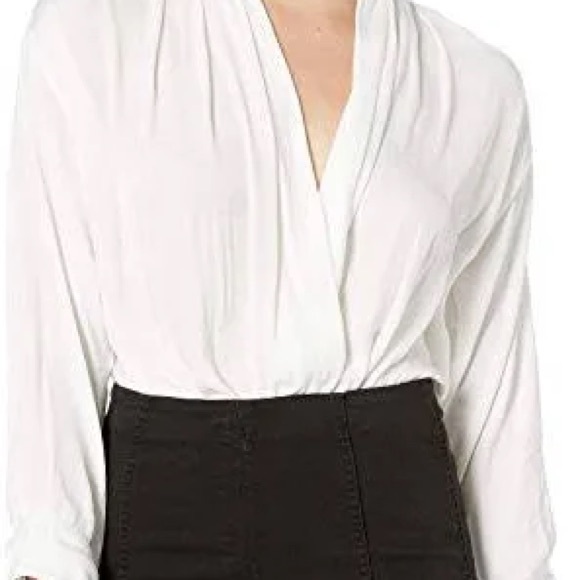 💐 Free People Ladylike Bodysuit | Ivory | M | NWT - Picture 2 of 9